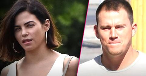 //jenna dewan channing tatum split friends take sides pp