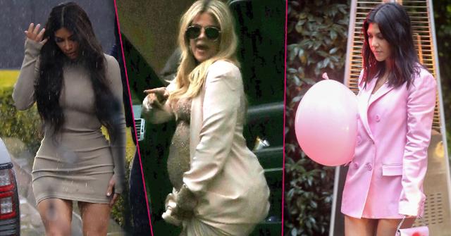 Kyle Richards Kim Zolciak Brielle Attend Khloe Kardashian Baby Shower