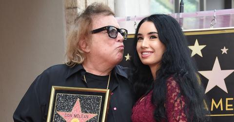 don mclean spoiling year old lover with expensive gifts