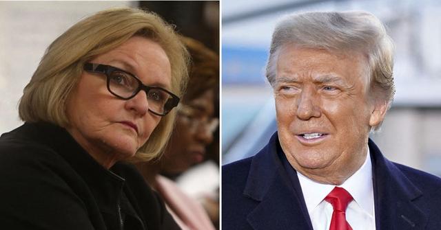 claire mccaskill donald trump dangerous hitler mussolini no philosophy