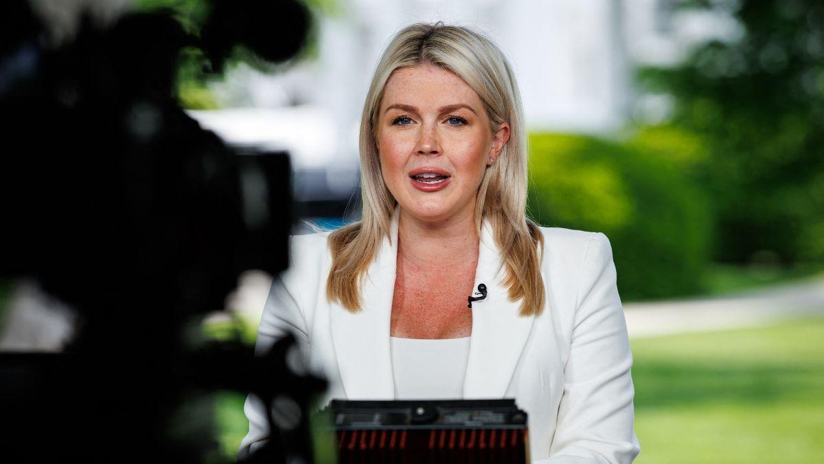 image of Social media users accused Leavitt of being 'unhinged.'