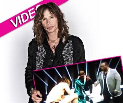 Steven Tyler Strips To His Underwear On American Idol!