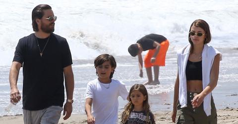 Scott Disick Sofia Richie Dinner Date Friends