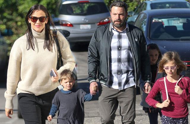 Ben Affleck Jennifer Garner Kids Montana trip Renew Vows Ceremony