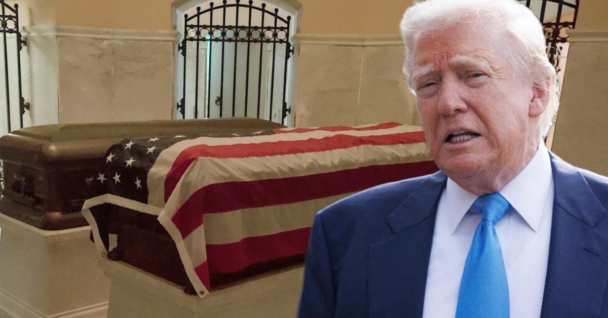 Trump's Eerie Death Prediction: Prez, 79, 'Stunned Staff Members' After Speculating When He'll Be 'Dead in a Funeral Casket' as Health Fears Mount