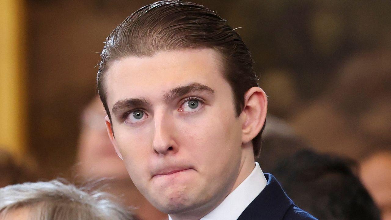 A photo of Barron Trump