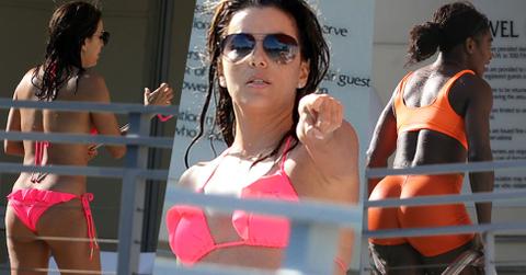 Eva Longoria Butt Bikini Serena Williams Booty