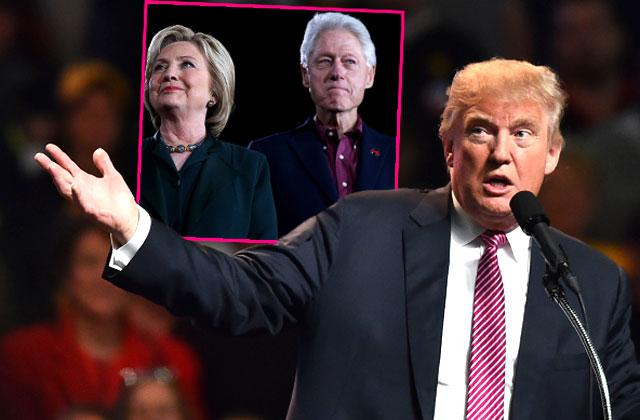 //donald trump blames hillary clinton bill clinton infidelities pp