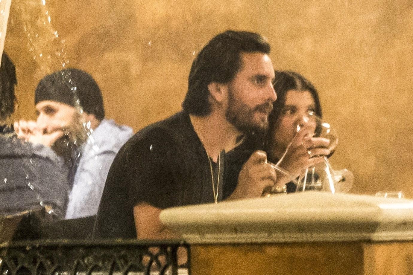 //Scott Disick Sofia Richie Drinking Non Stop