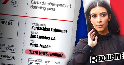 //kim kardashian frequent flyer miles wedding guests paris france kanye west wide