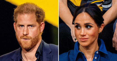 Split photo of Prince Harry, Meghan Markle