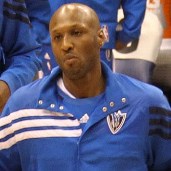 //lamar odom demoted dallas mavericks splash