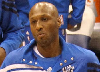 //lamar odom demoted dallas mavericks splash