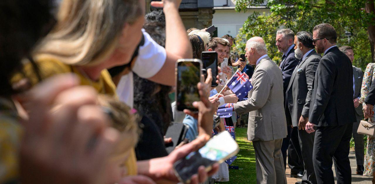 king charles taken aback australian politician protest monarchy