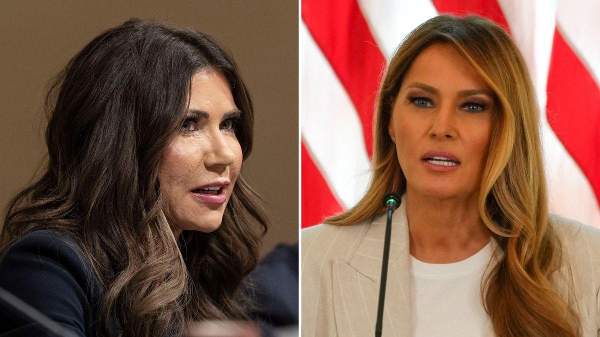 melania trump kristi noem meeting role revealed