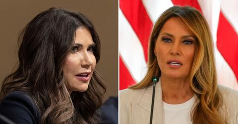 melania trump kristi noem meeting role revealed