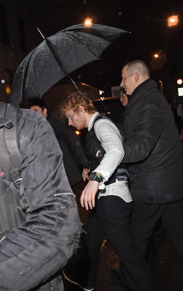 Ed Sheeran Drunk At Brit Awards