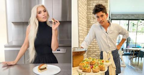 Composite photo of Kim Kardashian and her former chef Jesse Henderson