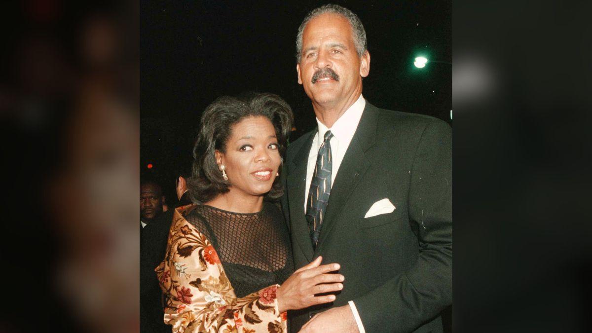 Photo of Oprah Winfrey and Stedman Graham