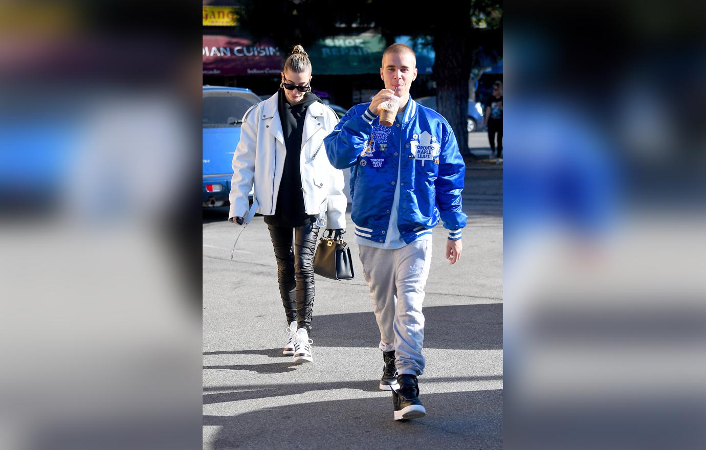 Justin Bieber And Hailey Baldwin Go Out In Studio City