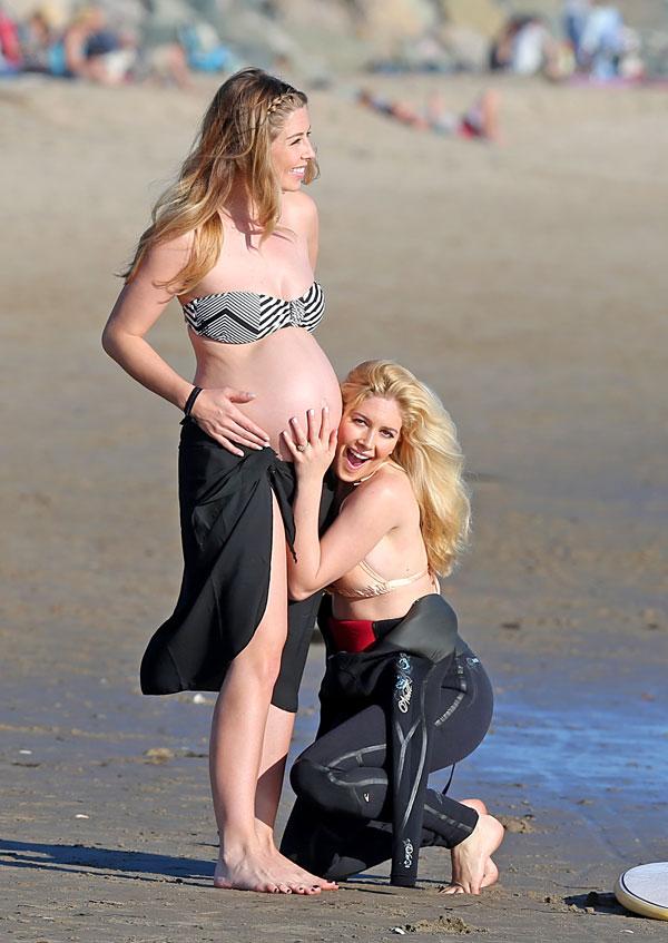 Heidi Montag & Pregnant Sister Holly