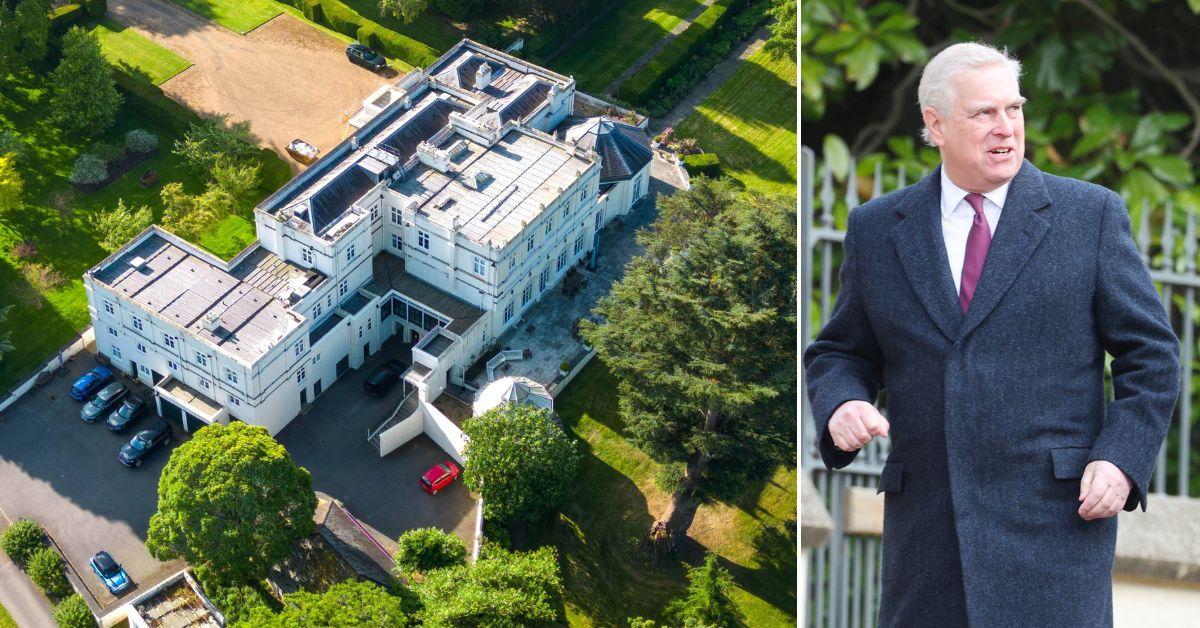 Photo of Andrew Windsor and Royal Lodge