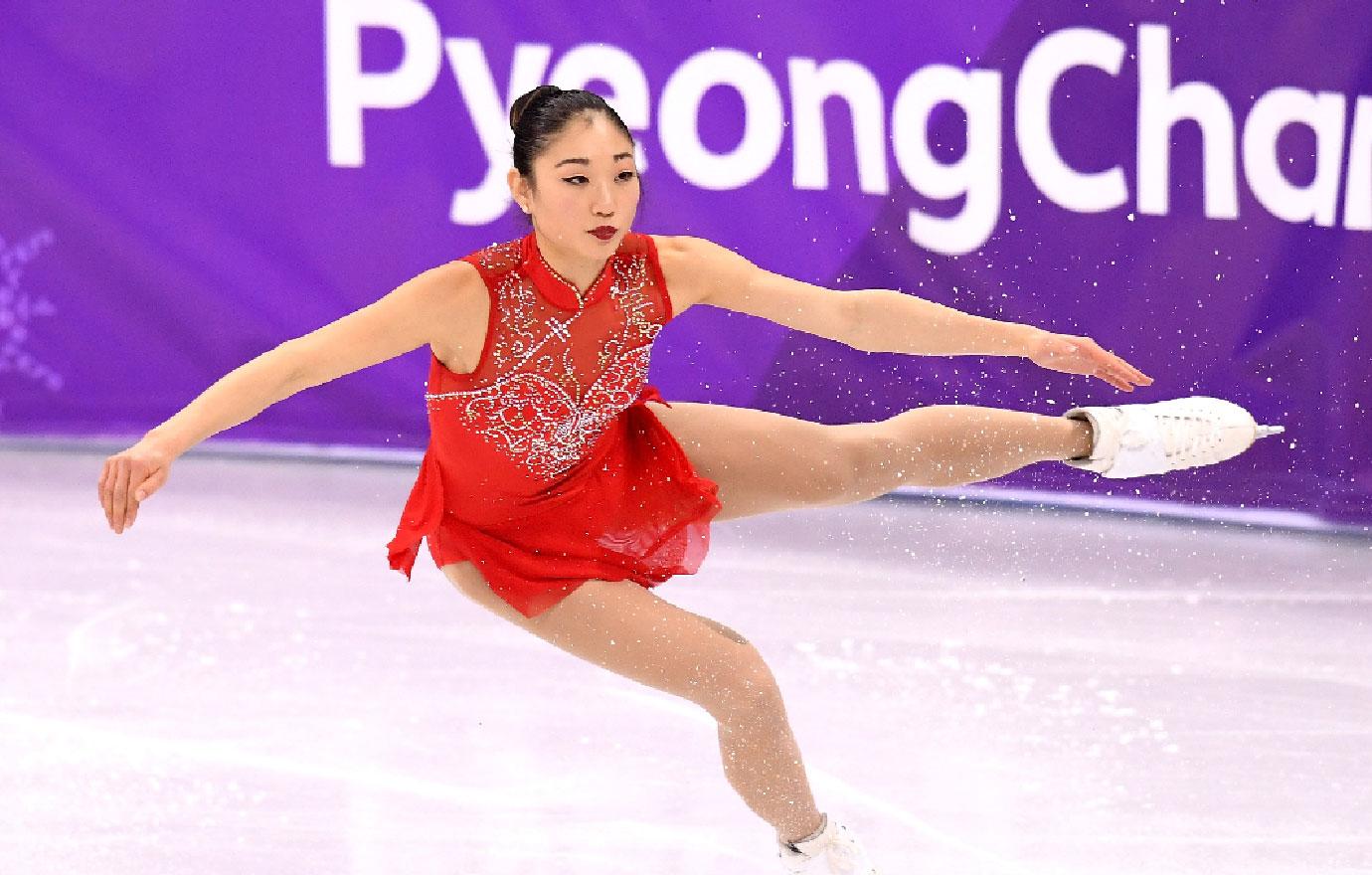 Olympics U.S. Ice Skater Mirai Nagasu Talks Period While Competing