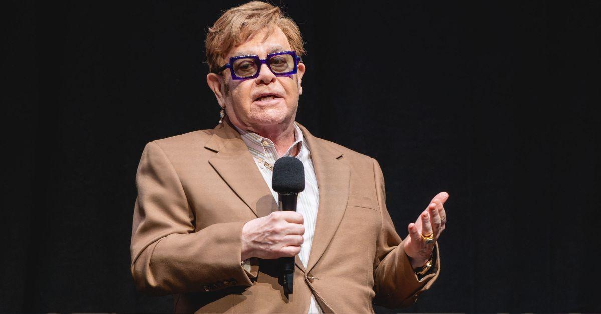 elton john floored by double blow of blindness