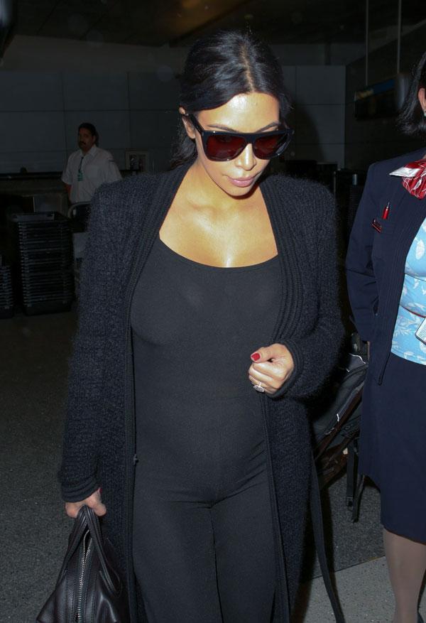 kim kardashian pregnant bump changing