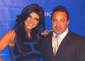 Teresa Giudice and her husband Joe upbeat charity event