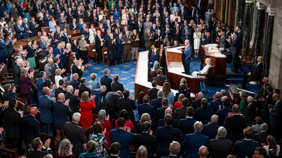 Photo of King Charles at the US Congress