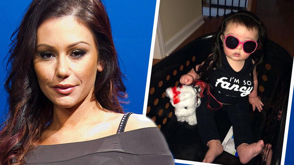 JWoww Dresses Up Baby With Wig & Fake Boobs