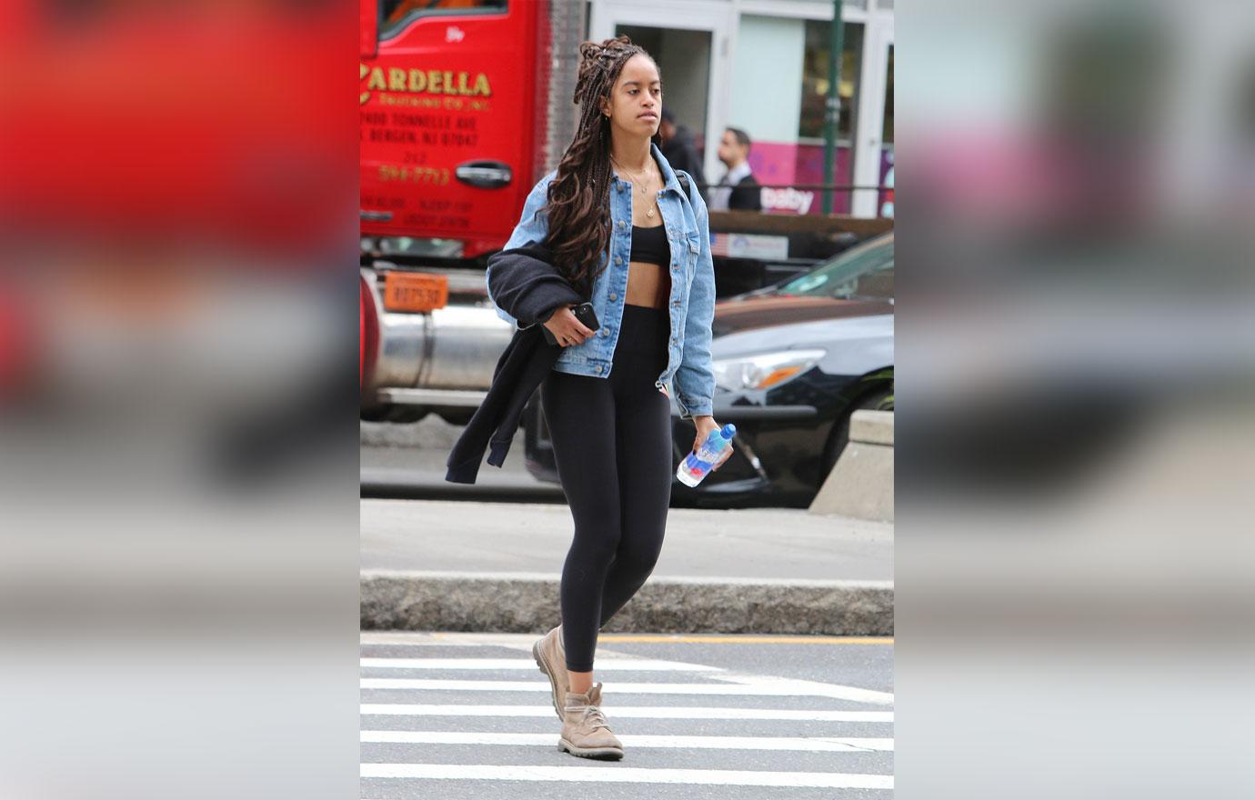 Malia Obama Braids NYC Harvard