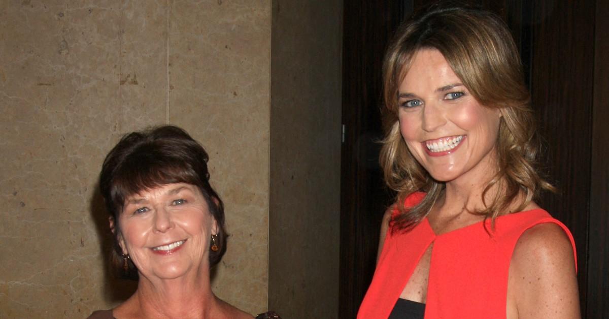 'Today' show co-anchor Savannah Guthrie and her mother, Nancy.