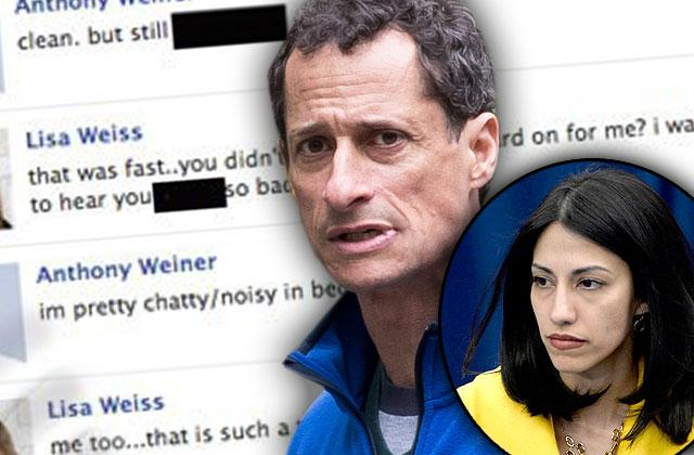 Huma Abedin Husband Anthony Weiner Sends Explicit Facebook Messages