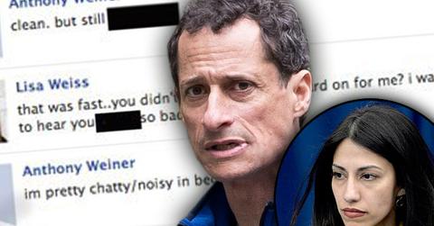 Huma Abedin Husband Anthony Weiner Sends Explicit Facebook Messages