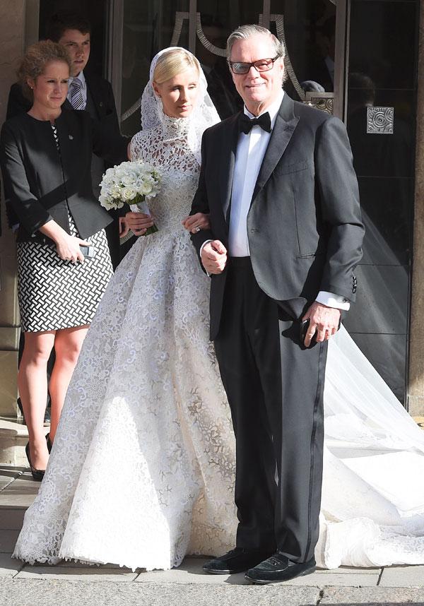 Here Comes The Bride! Nicky Hilton Debuts Her Wedding Dress For The ...
