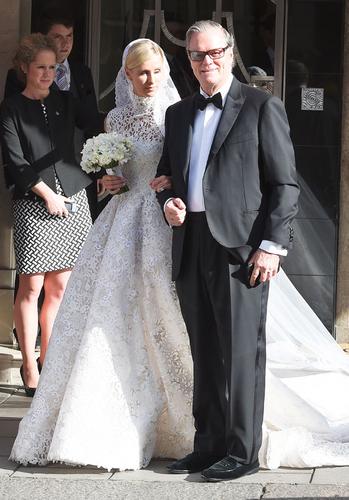 Here Comes The Bride! Nicky Hilton Debuts Her Wedding Dress For The ...