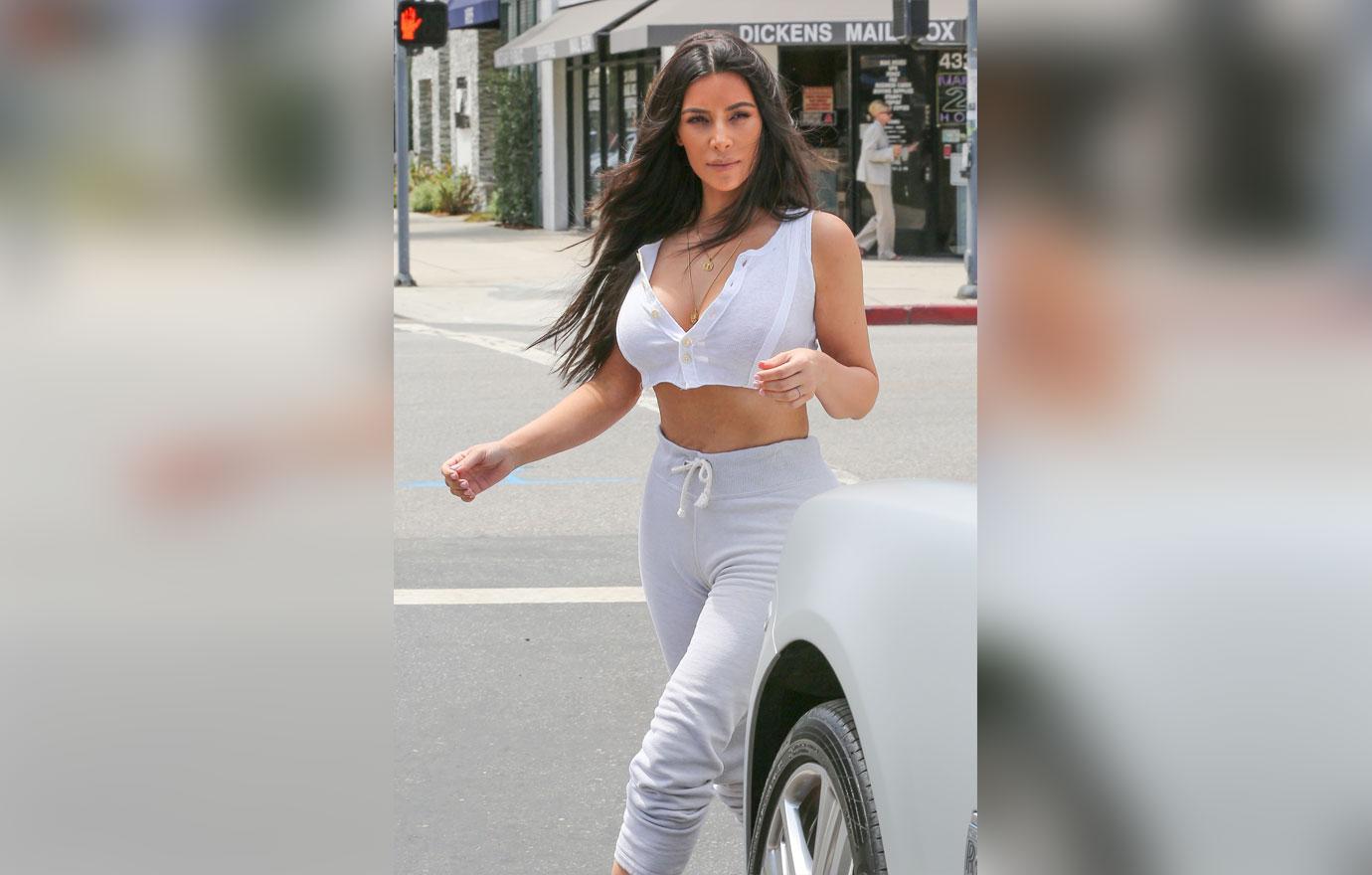 Kim Kardashian sisters film lunch kuwtk