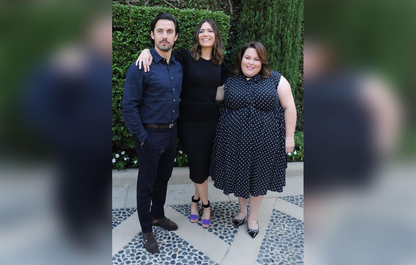 //Chrissy Metz polka dot dress