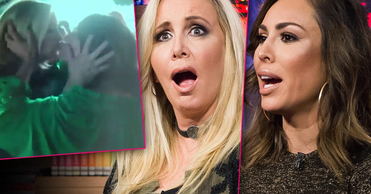 Shannon Beador & Kelly Dodd Kiss Amid 'RHOC' Feud