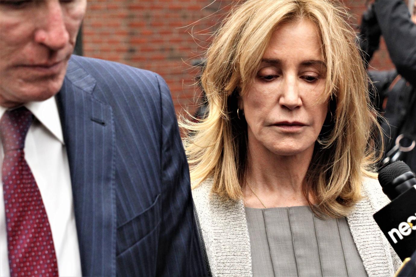 Felicity Huffman Appears In Court Amid College Admissions Bribery Scandal