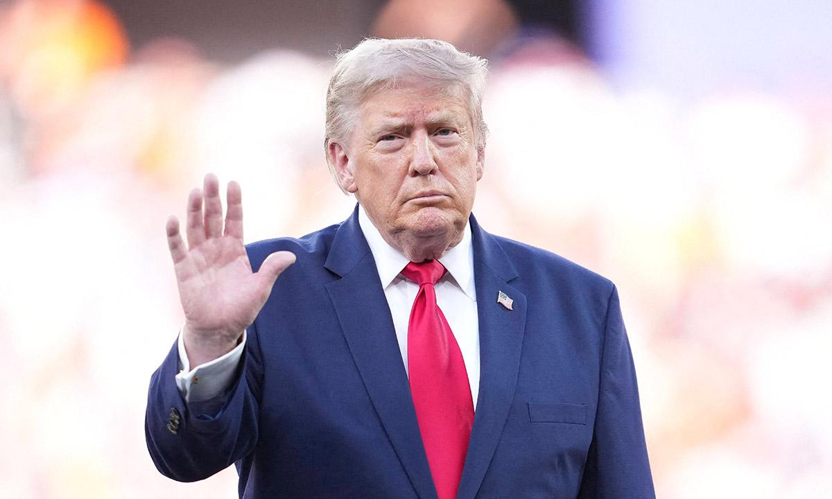 Donald Trump joked Natalie Harp would 'never leave' him, according to a book.
