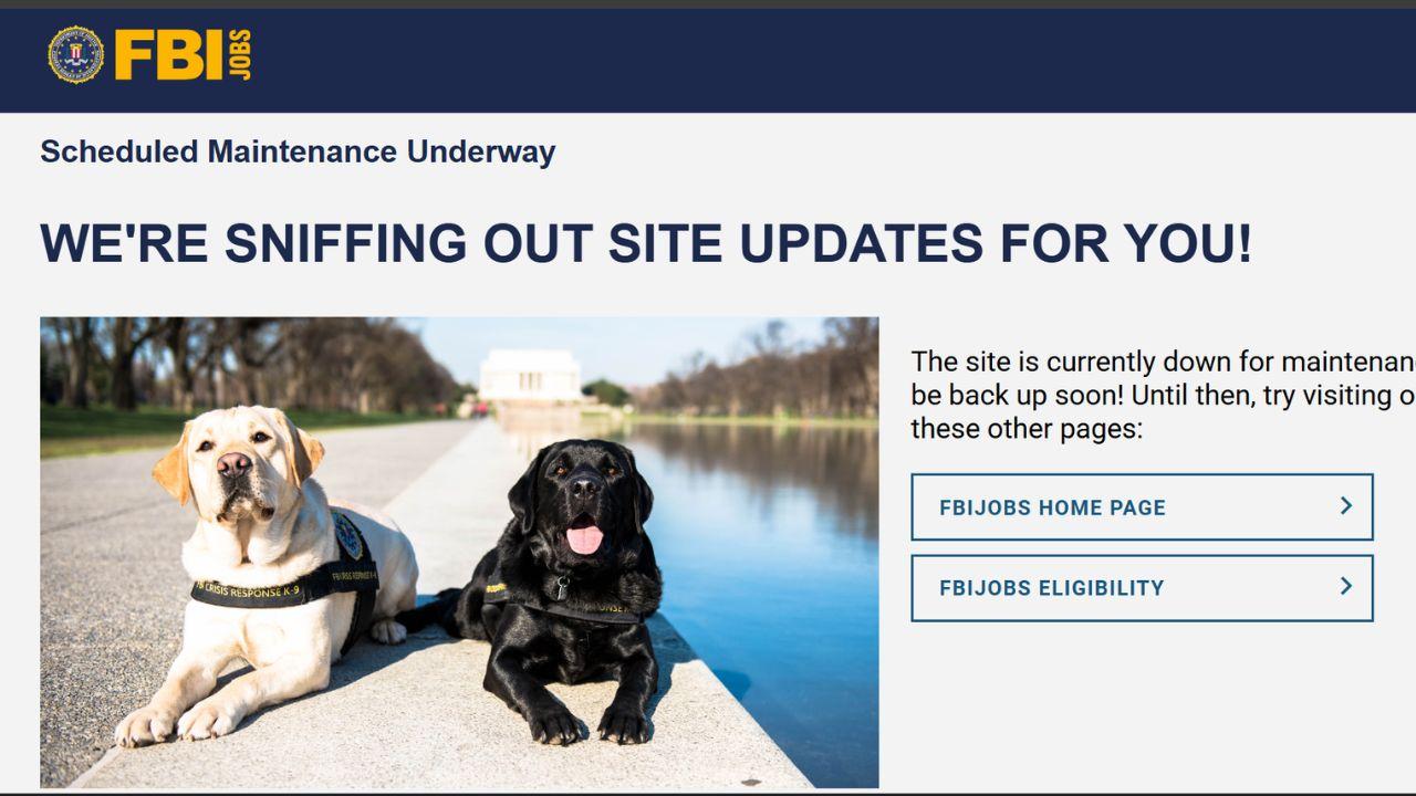 The group also hacked the FBI jobs website.