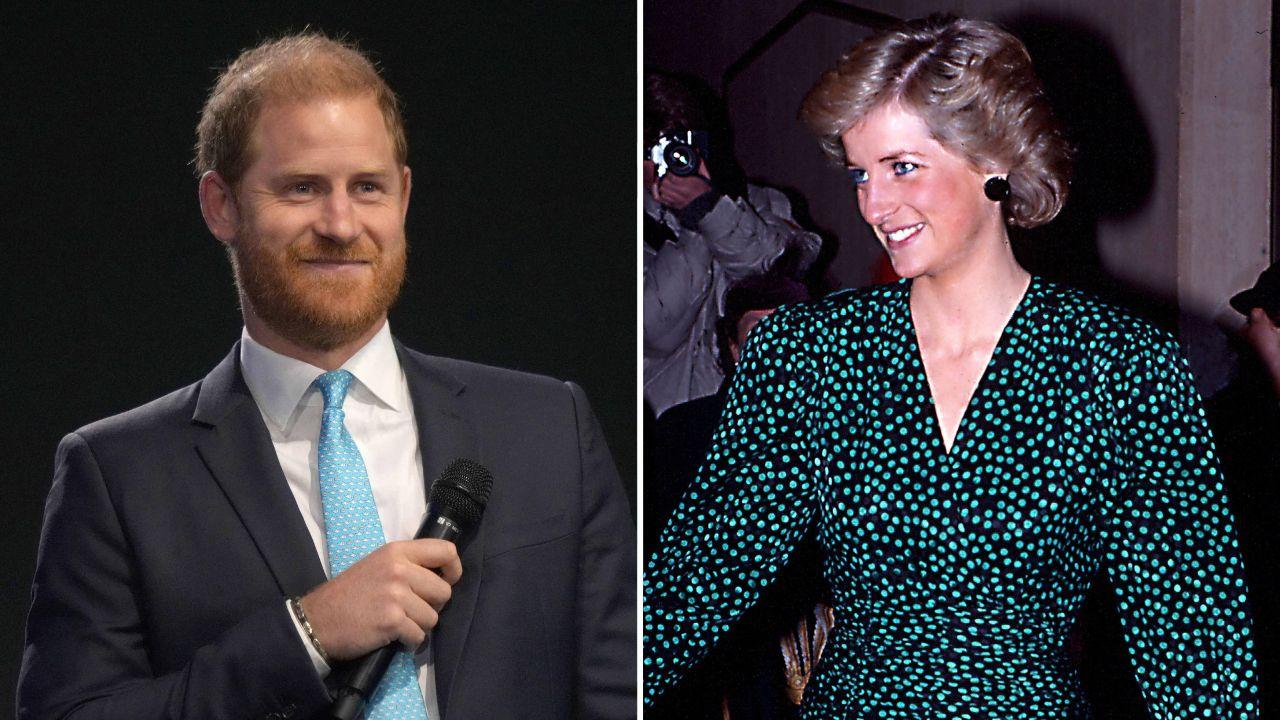 Photo of Prince Harry and Princess Diana