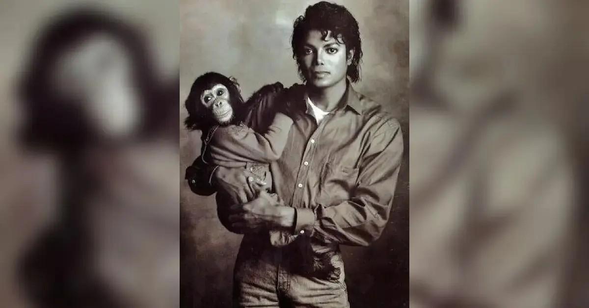 Michael Jackson and Bubbles