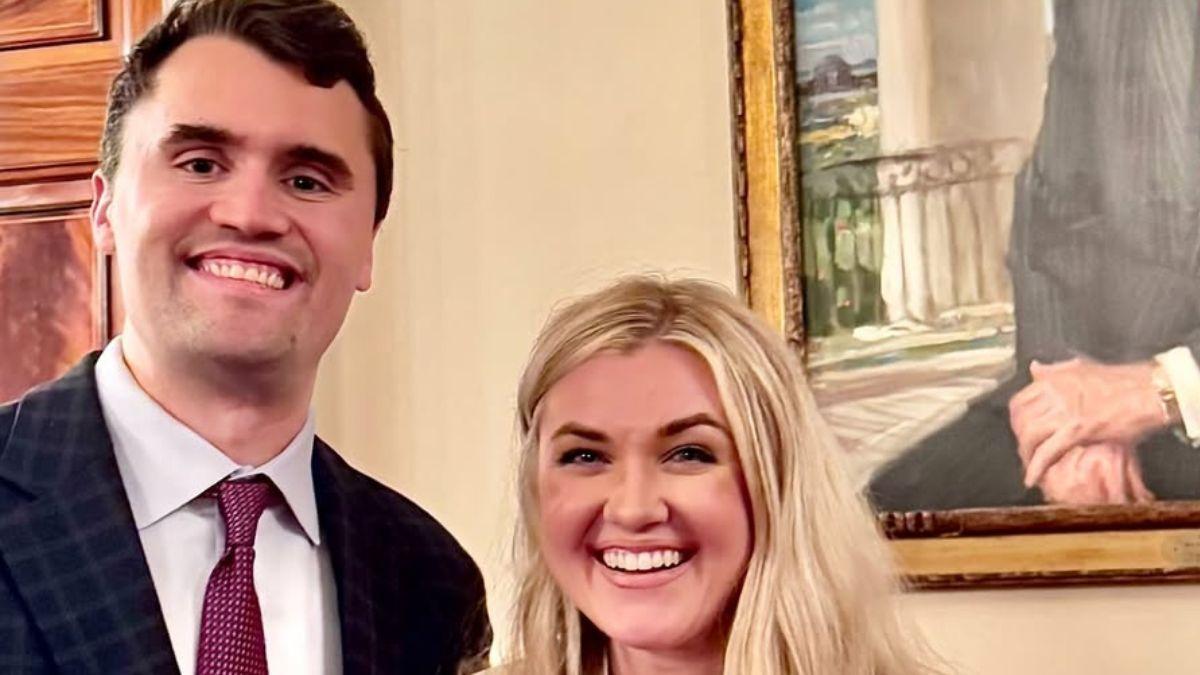 Photo of Charlie and Erika Kirk