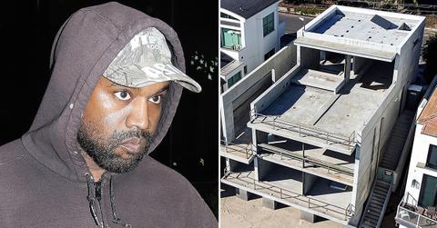 kanye west construction stops malibu home adidas deal
