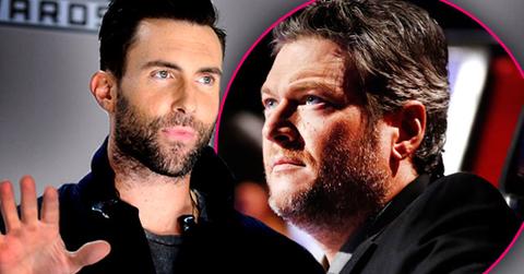 voice finale blake shelton adam levine feud