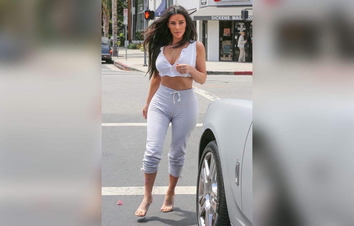 Kim Kardashian sisters film lunch kuwtk